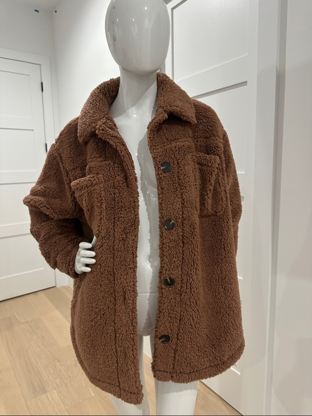 O'Neill Brown Teddy Sherpa Jacket